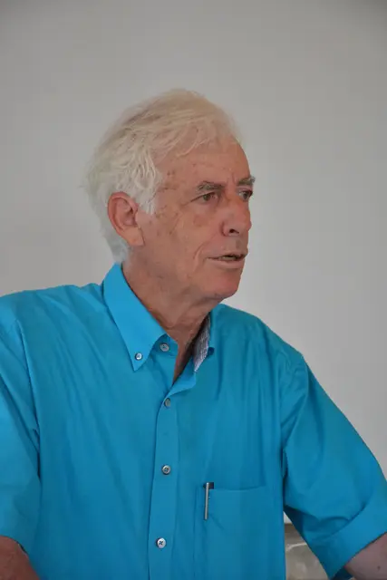 Der israelische Historiker Moshe Zimmermann  | Foto: Friedhelm Haun