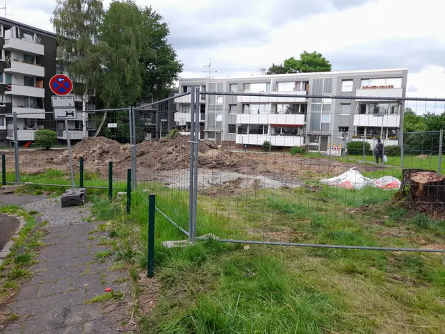 So sah es hier mal aus (eine Grünfläche).