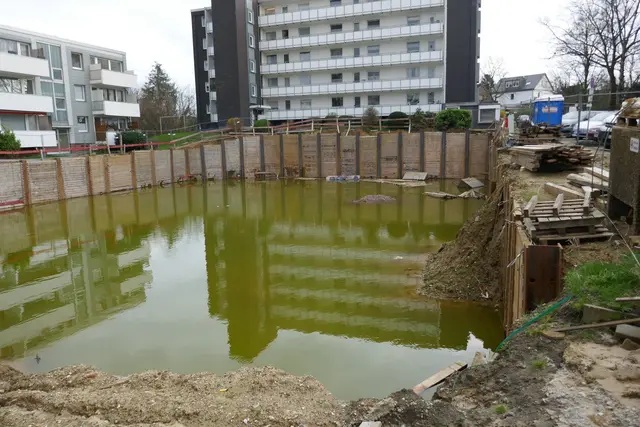 Besagte Baugrube.