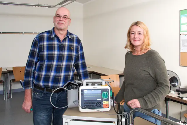 Dr. Martin Montag und Isabel Seiler-Gebauer organisieren den Rea-Tag für die Mitarbeitenden bereits zum 19. Mal. | Foto: EVA Ruhr