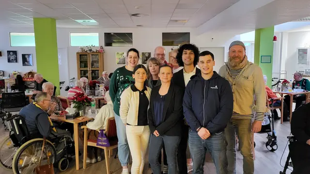 Das Team der Tagespflege Wiesenviertel der Ev. Stiftung Volmarstein. | Foto: aN/esv