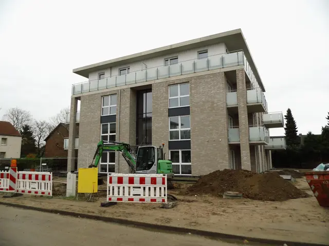 Mehrparteienhaus Gneisenaustraße Wesel.
Bausachstand: 06.12.2025 | Foto: Siegmund Walter, 06.12.2025