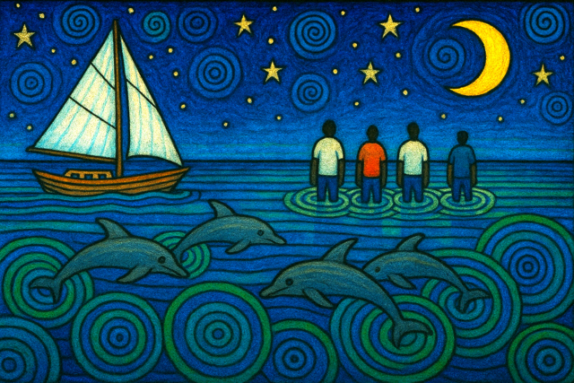 Foto: Gemälde nach einer Idee von Didi van Frits KI-generiert mit ChatGPT Version 5.1