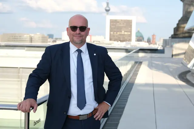 Sascha Lensing, AfD-Bundestagsabgeordneter und Ratsherr der Stadt Duisburg