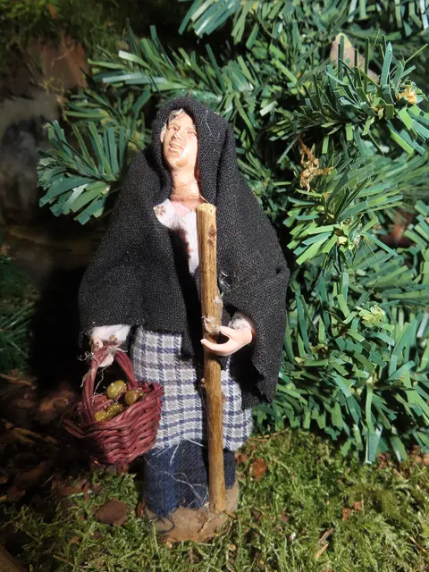 Die Lürbker Kräuterfrau.