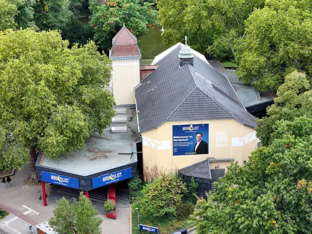 Der Mondpalast von Wanne-Eickel von oben. | Foto: Marco Stepniak/Mondpalast