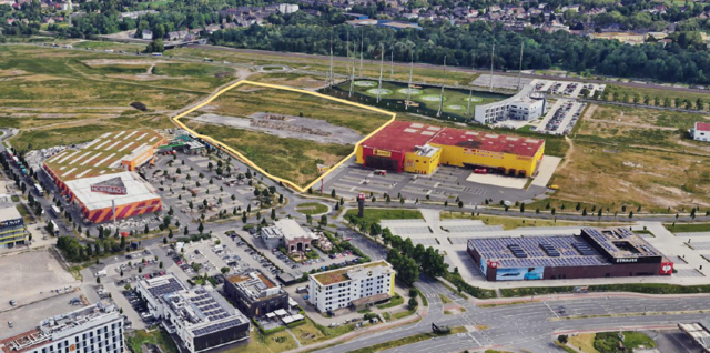 Hier entsteht ein neues XXXLutz Möbelhaus. | Foto: Stadt Oberhausen