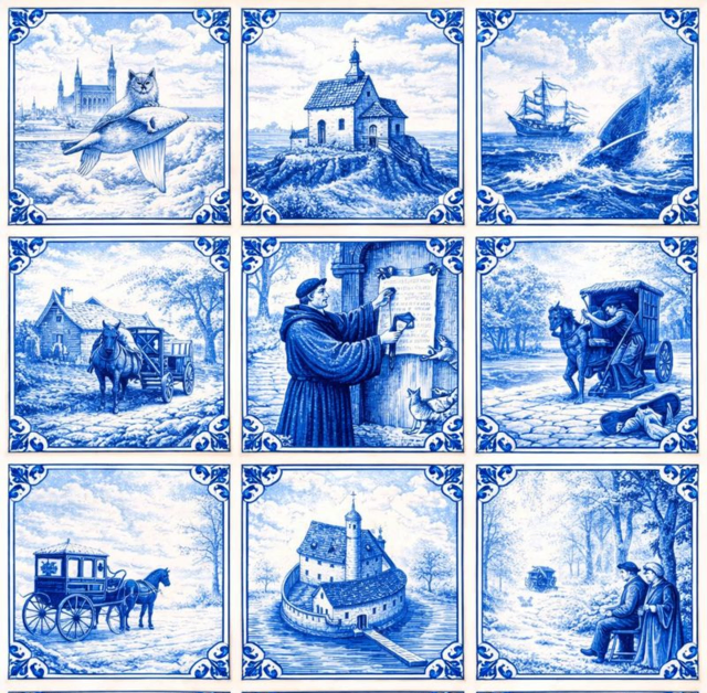 Foto: Zeichnungen/Gemälde nach Ideen von Didi van Frits, KI-generiert mit ChatGPT Version 5.2