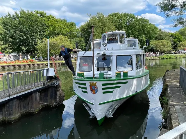 Alleinstellungsmerkmal im Bergischen Land: Wasserbahnhof in der Ruhrtalstadt Mülheim mit seinen Ausflugsschiffen der "Weissen Flotte" | Foto: Andreas Ingramm