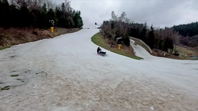 Winterberger Rodelpiste (Aufnahme am 19.12.25) | Foto: Ulrich Rabenort