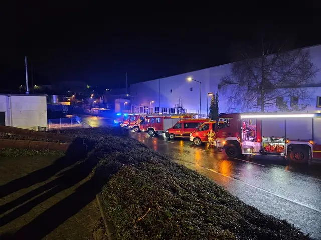 Bereitstellungsraum in Ennepetal | Foto: Feuerwehr Wetter (Ruhr)