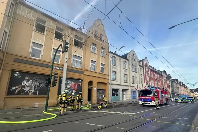 Maßnahmen der Feuerwehr | Foto: Feuerwehr Essen