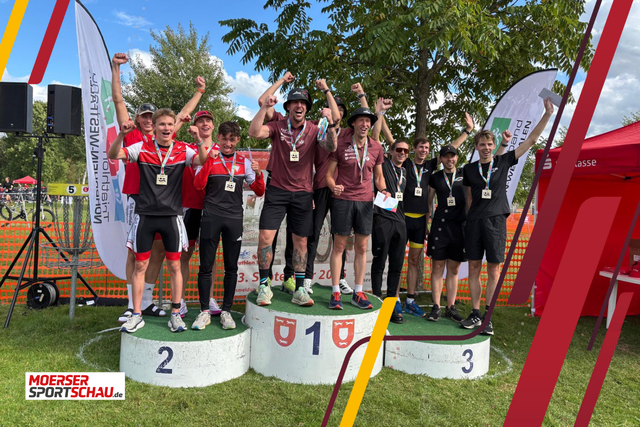 Triathleten des Moerser TV (rechts im Bild) | Foto: moersersportschau.de