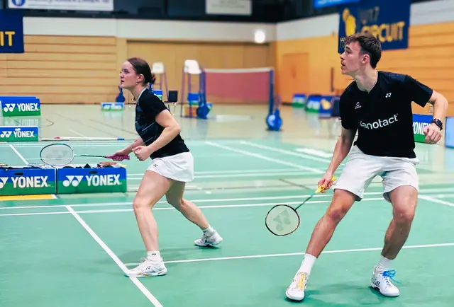 Maike Iffland und Linus Emmerich gewannen im Mixed U19 | Foto: Grün-Weiß Mülheim