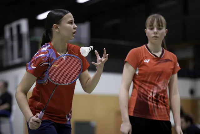 Sarah Müller und Ineke Block wurden Zweite im Mädchendoppel U15 | Foto: Jochen Stratmann