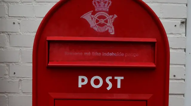 gehören bald der Vergangenheit an: dänische Postkästen