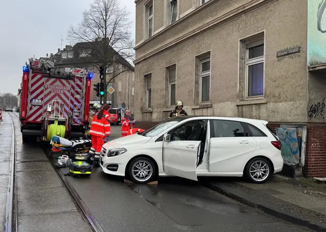Blick auf den Unfall | Foto: Feuerwehr Essen