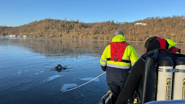 Taucher im Einsatz | Foto: Feuerwehr Essen