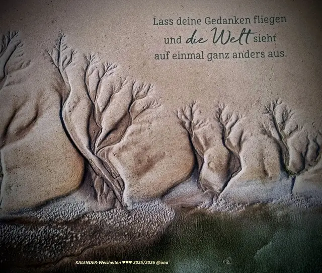 Lass Deine GEDANKEN Fliegen... ♥♥♥