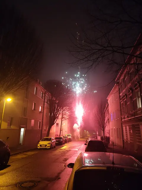 Böllern in einem reinen Wohngebiet. Da sind Unfälle und Sachschäden vorprogrammiert.