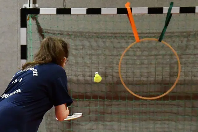 That's also part of it: badminton golf at the end of the year