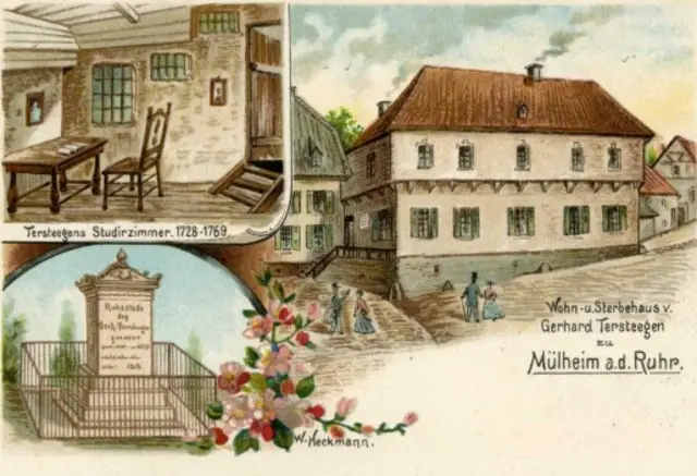 Heimatmuseum in der Ruhrtalstadt Mülheim
(alte Postkarte) - aktuell wird das Museum neu aufgebaut. | Foto: Archiv Mülheimer Kunstverein KKRR