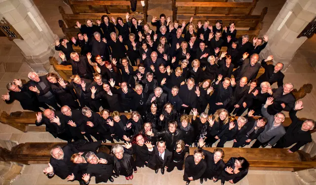 Dieses Foto aus dem Jahr 2025 zeigt Mitglieder der Kantorei der Salvatorkirche.
Foto: www.salvatorkirche.de
