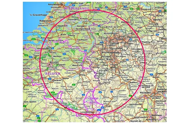 Die Schutzzone umfasst weite Teile Nordrhein-Westfalens und der angrenzenden Länder Niederlande und Belgien.
Die interaktive Karte stellt das Land NRW zur Verfügung: https://www.lave.nrw.de/themen/tiere/tiergesundheit/tierseuchen/blauzungenkrankheit | Foto: Land NRW