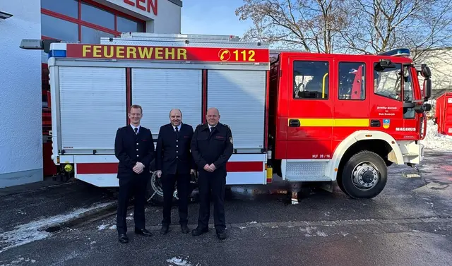 Präsidium mit Ehrenmitglied Christoph Schöneborn | Foto: Kreisfeuerwehrverband Ennepe-Ruhr e.V.