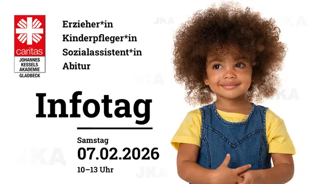 Infotag der JKA Gladbeck am 07.02.2026 | Foto: (c) Johannes-Kessels-Akademie Gladbeck 2026