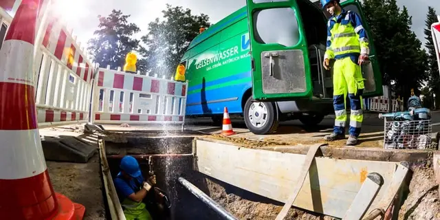 Neue Wasserleitung inn Gelsenkirchen - Rotthausen | Foto: Gelsenwasser AG