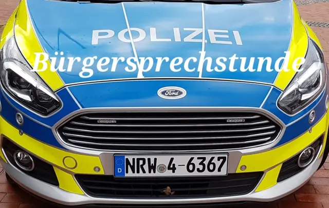 Bild Schepers / Text Polizei Wesel / Bürgersprechstunde am 22.01.26