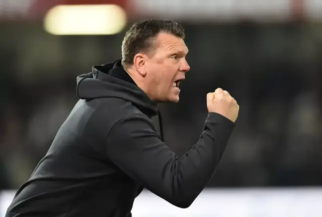 Trainer Uwe Koschinat holte mit RWE einen Punkt in München. | Foto: Thorsten Tillmann/FFS