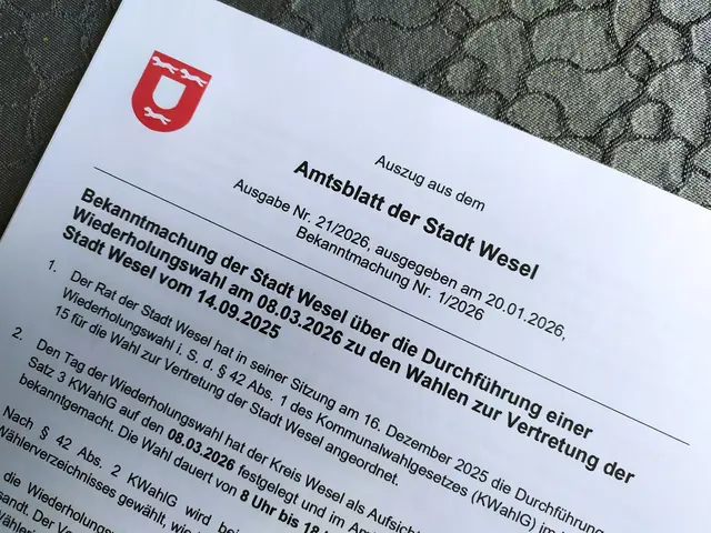 Amtsblatt der Stadt Wesel vom 20. Januar 2026