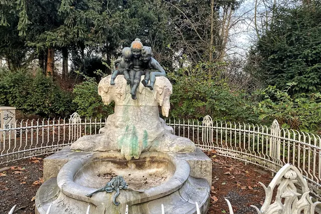 Max Blondat: Märchenbrunnen, 1905 (Nachbildung), Hofgarten | Foto: Margot Klütsch