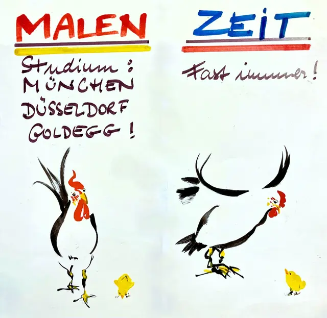 Aus der Bewerbungsmappe von Edith Polland-Dülfer | Foto: Kunstverein KKRR