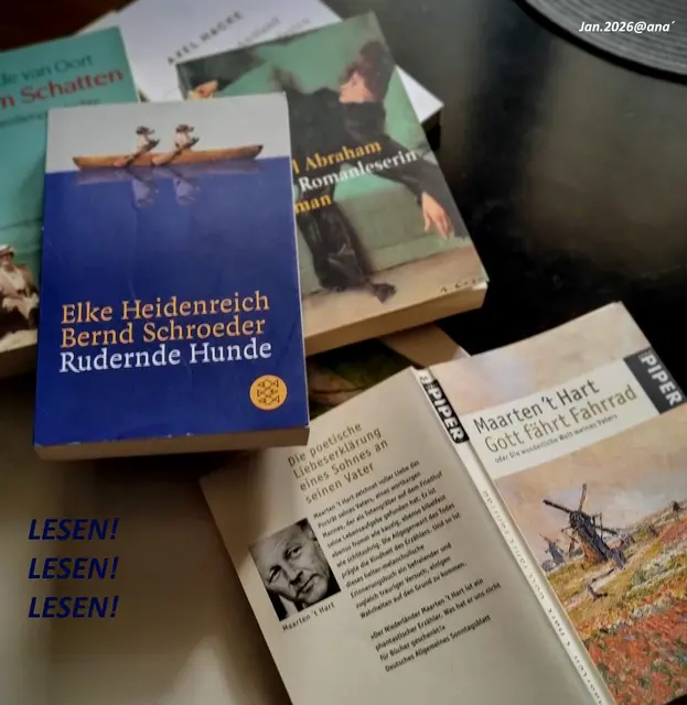 DIE ROMANLESERIN... (ein JUGEND-Buch!)
auch darauf bin ich gespannt! :-)
Elke Heidenreich ... mag ich ich ja eh´, da ist die Erwartung hoch angesetzt!