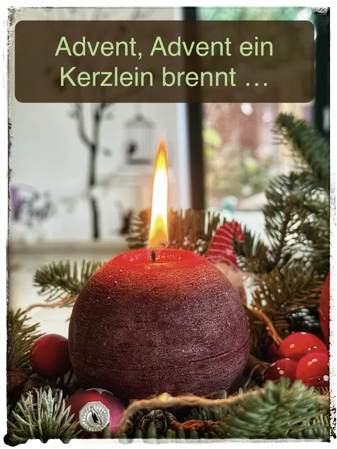 Selbsterklärend oder!? Der erste Advent | Foto: Andreas Schulz