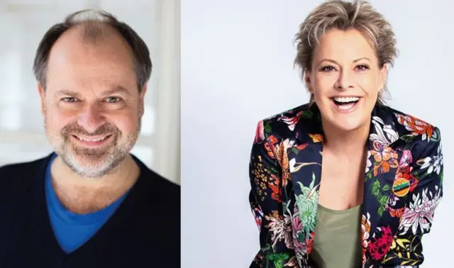 Starbesetzung bei "Endlich allein": Tanja Schumann und Markus Majowski kommen ins Theater Marl. Fotos: Isabell von Ohlshausen, Hanns Caspar