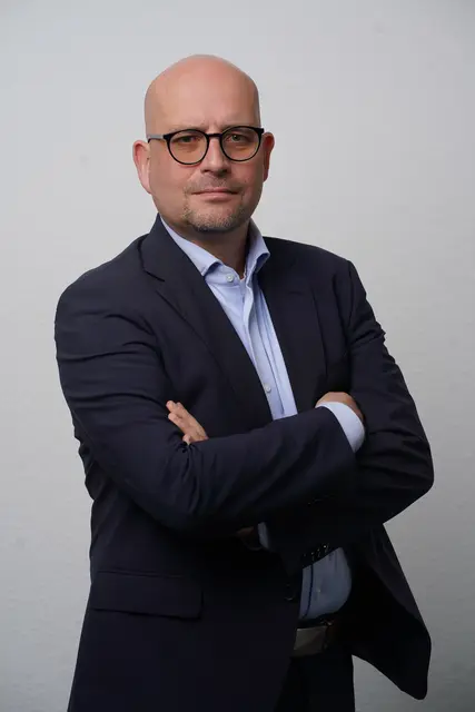 Sascha Lensing, AfD Bundestagsabgeordneter und Ratsherr der Stadt Duisburg.