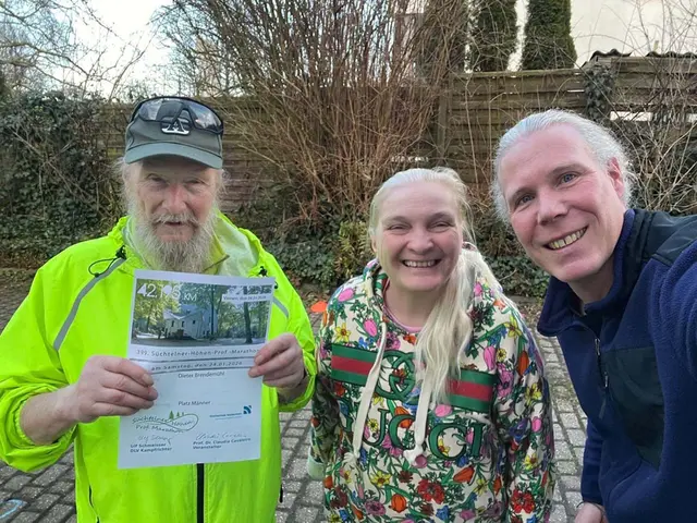 Dieter ist der Alterspräsident