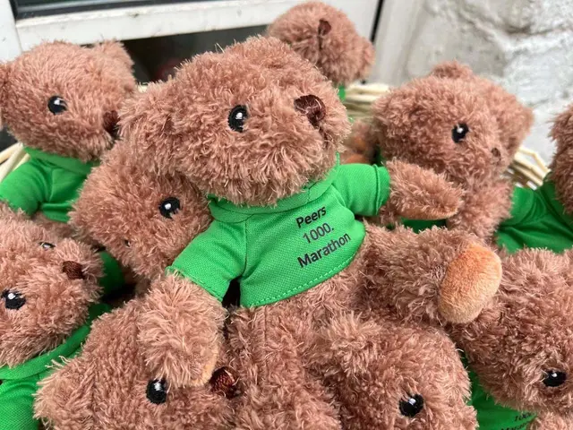 Zur Erinnerung gab es für alle Teilnehmer und Gratulanten ein Bärchen