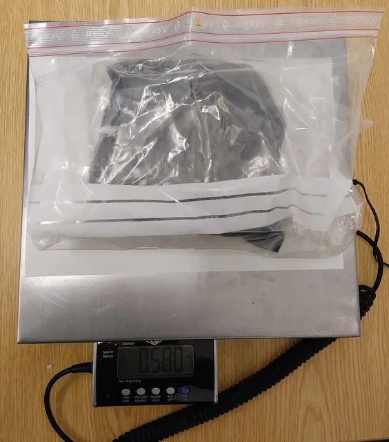 Bild Bundespolizei - 580 Gramm Kokain | Foto: Bundespolizeidirektion Sankt Augustin