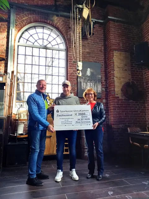 Auf dem Foto von links: Dieter Rebbert, Ralf Bieri und Monika Rebbert. Foto : Privat