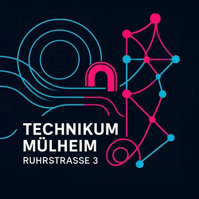 Digitale Kunst / Immersive Projekte findet man im TECHNIKUM MÜLHEIM RUHRSTRASSE 3, das 2025 aus Spedorf in das historische Stammhaus der Tengelmann-Gründerfamilie Schmitz-Scholl umgezogen ist. | Foto: Team TECHNIKUM & AIRL-Lab