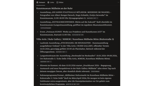 KI-Antwort in PERPLEXITY-AI | Foto: KI-Antwort in PERPLEXITY-AI