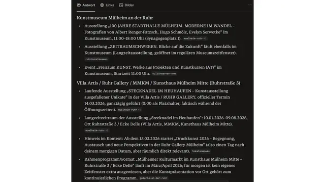 KI-Antwort in PERPLEXITY-AI | Foto: KI-Antwort in PERPLEXITY-AI