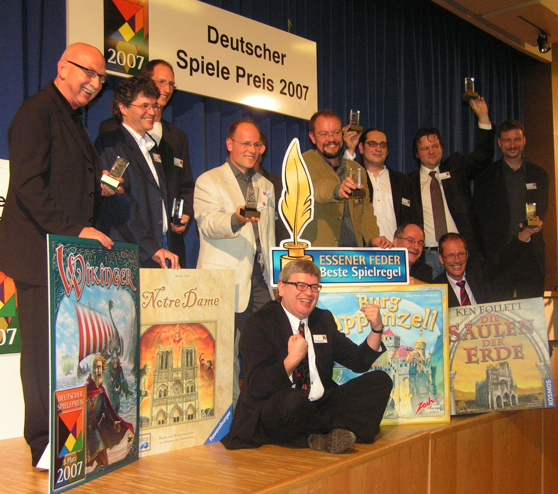 Deutscher Spielepreis 2007 für "Die Säulen der Erde"