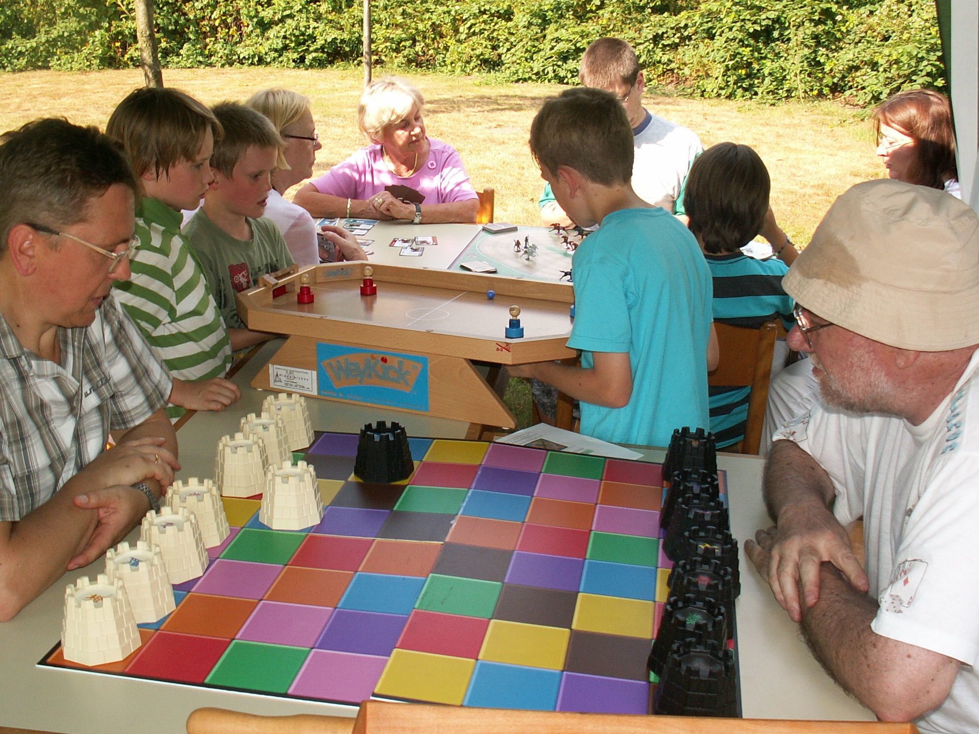 Auch hier blieb es nicht nur bei einer Partie Kamisado