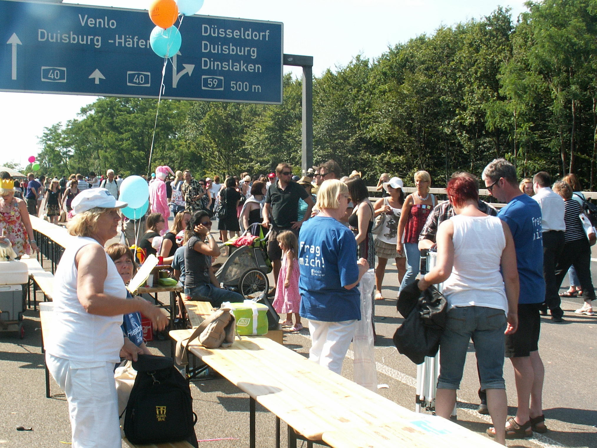 Fertig für den Rückmarsch zum Parkplatz